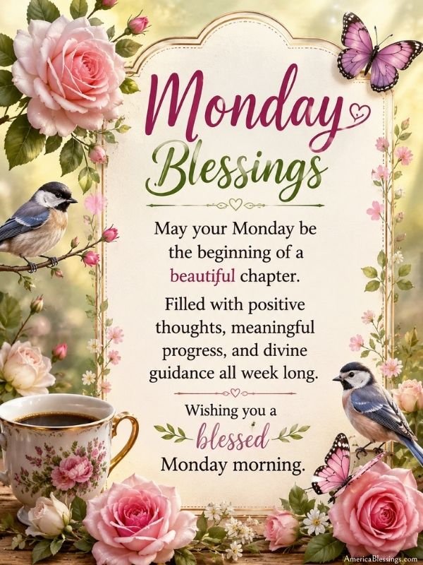 Monday Morning Blessings 