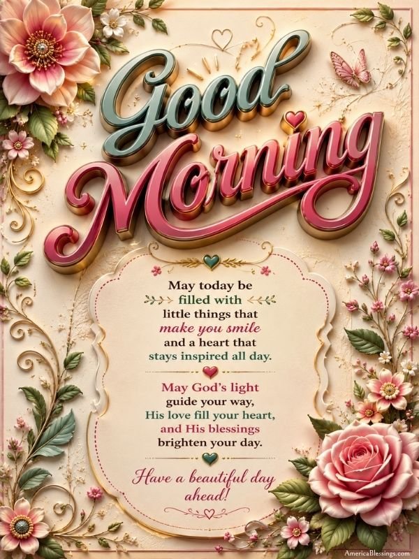 Morning blessings prayers