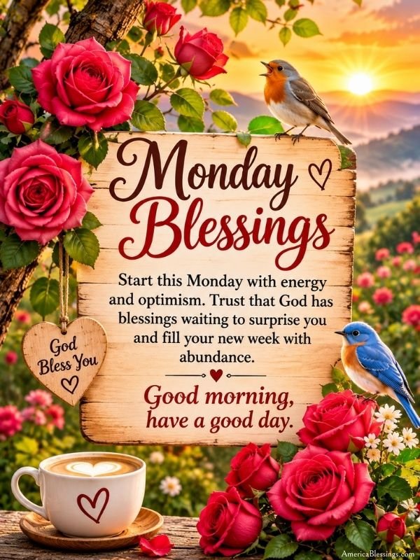 Positive Monday Blessings