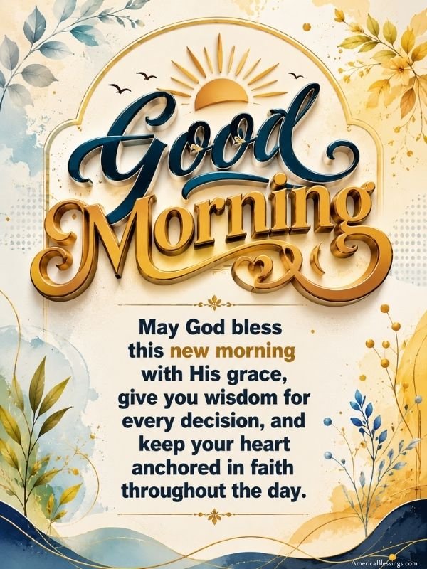 Religious Good Morning Blessings