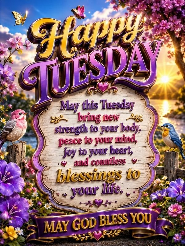 Tuesday prayer and blessing