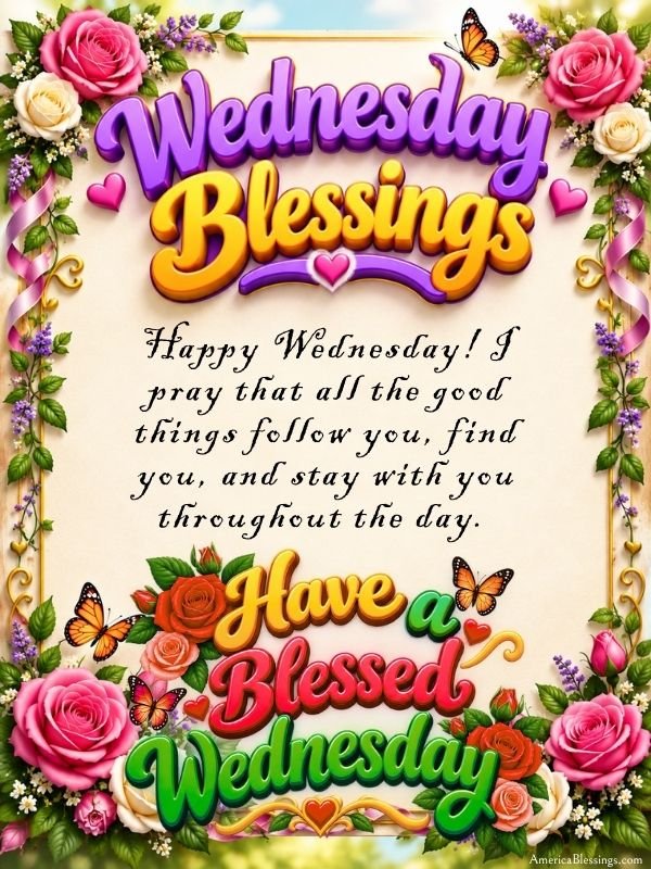 Cute Wednesday Blessings