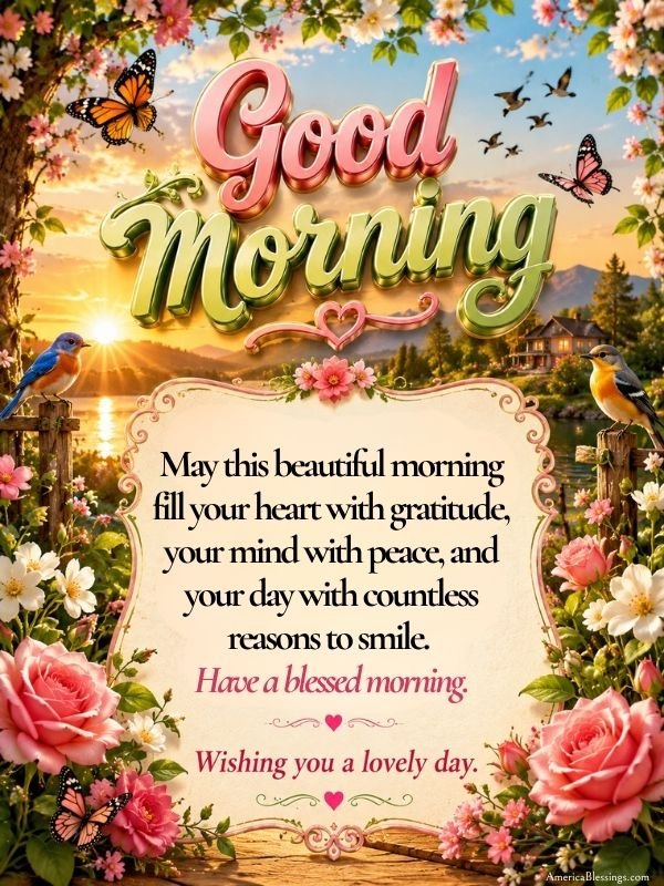 happy morning wishes and blessings