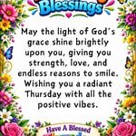 Thursday blessings
