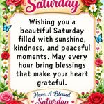 Saturday Greetings